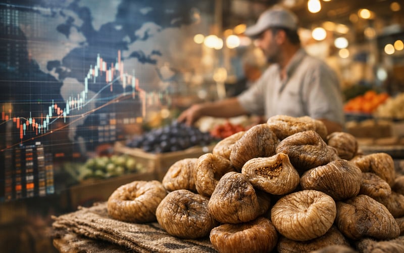 Turkish Dried Figs Hold Steady as Heatwave Builds Weather Risk