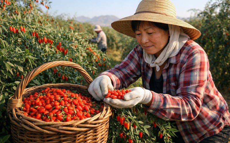 Chinese Goji Berries: Stable EU Prices, Weather Watch in Ningxia
