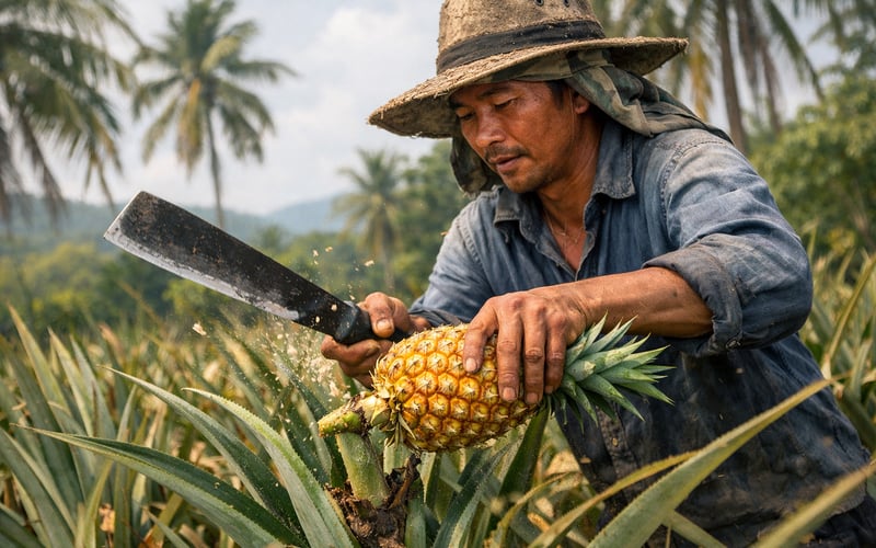 Dried Pineapple Steady as El Niño Risks Build in Thailand and Vietnam