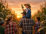 Corn edges lower as benign US weather offsets firm ethanol demand