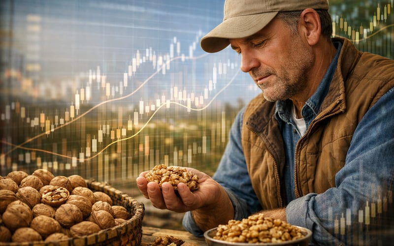 US Walnut Exports Surge as China’s Higher Prices Tighten Global Balance