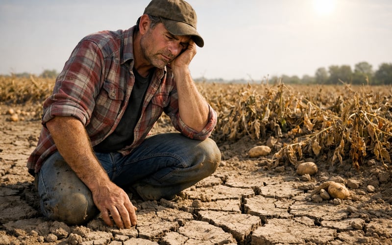 Drought-Driven Collapse in European Potato Yields Sends Processing Market Into Crisis