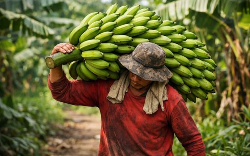 Los precios de las chips de plátano filipinas aumentan ligeramente por suministro estable