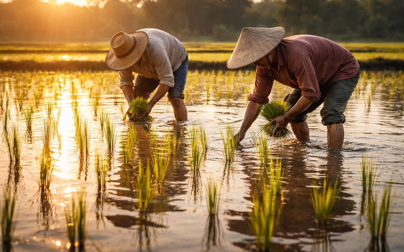 Rice market steadies as CBOT drifts, Asian FOB values ease from highs
