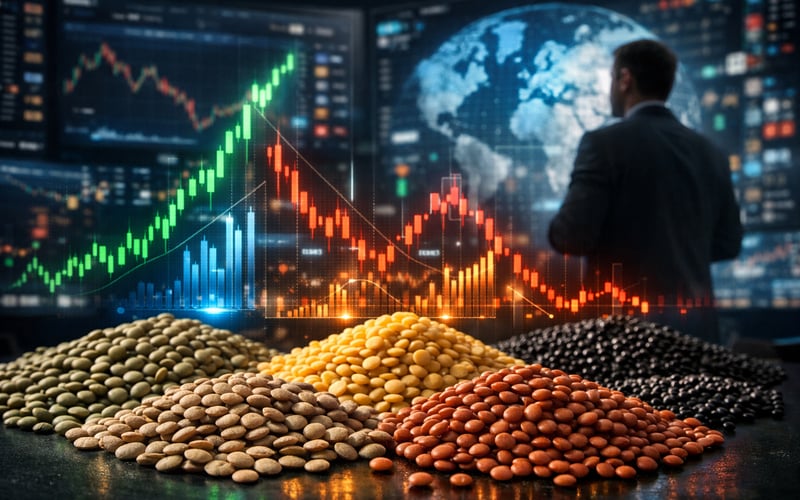 Lentils Caught Between Tight Canadian Supply and Australian Record Crop