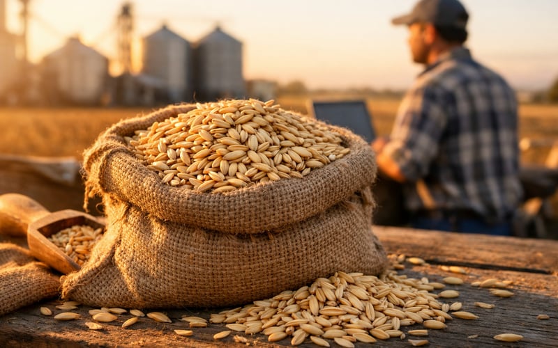 Oat Futures Ease as Nearby Contracts Consolidate After Short-Covering Rally