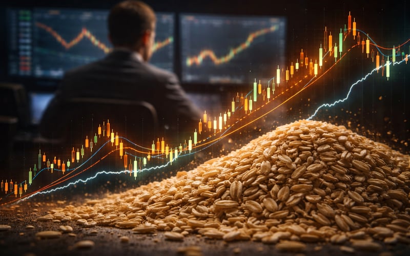 Oats Slip on CBoT as Wheat Shock and Black Sea Risks Shape Feed Grains