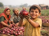 Onion Prices Jump in Ghazipur as Tight Arrivals Meet Festive Demand
