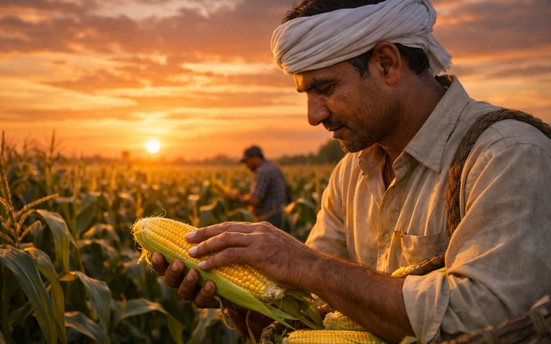 Indian Maize Squeeze Sets a Firmer Floor Under Global Corn Prices