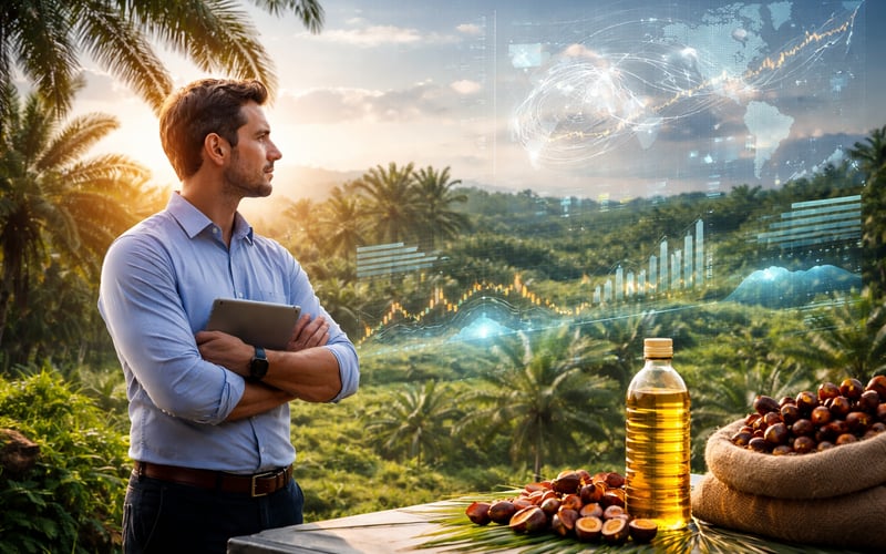 Palm Oil Pressured by Record Malaysian Stocks but Supported by Firmer Nearby Demand