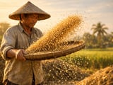 Rice Market Softens as Asian FOB Values Ease but Weather Risks Loom