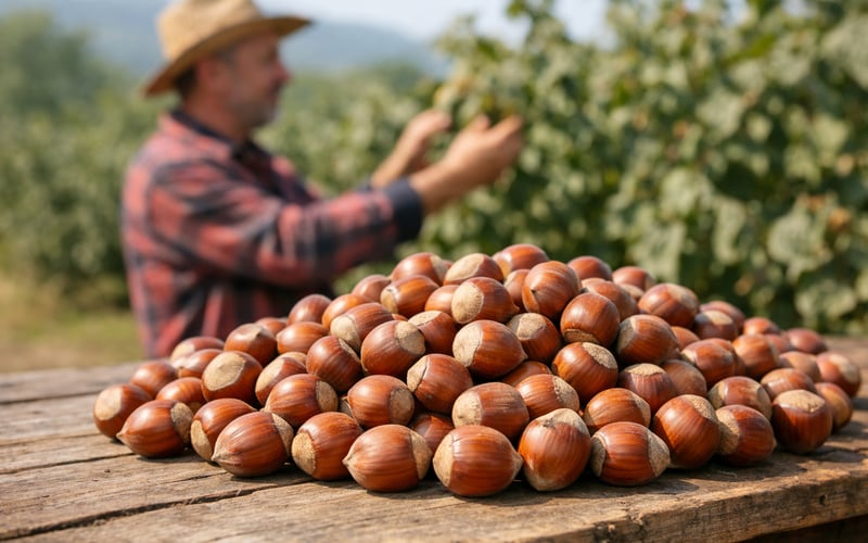 Turkish Hazelnuts Edge Higher as Weather Supports 2026 Crop