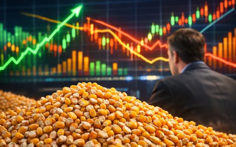 Rynek kukurydzy stabilizuje się, gdy Euronext wstrzymuje handel, a CBOT zyskuje na ryzyku pogodowym