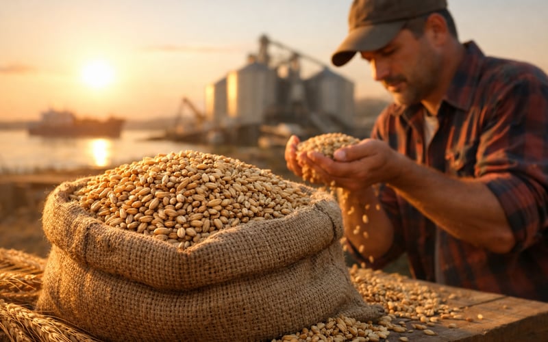 German Feed Barley Edges Higher as Black Sea Risks Support Local Basis