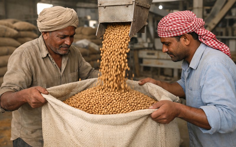 India Eases Desi Chickpea Import Uncertainty as Prices Hold Steady