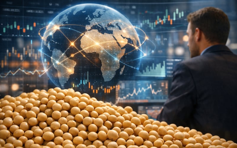 Les prix du soja ukrainien progressent légèrement alors que les marchés à terme mondiaux se stabilisent