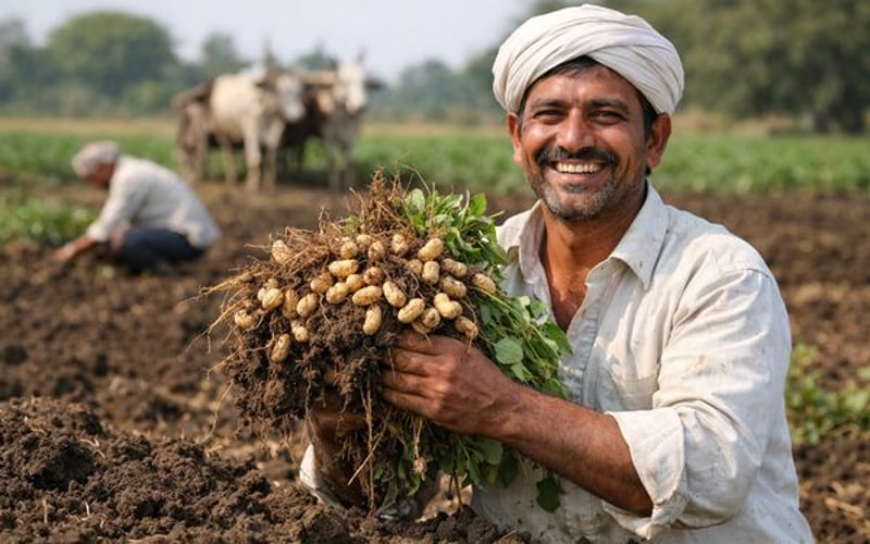 Marché des Arachides en Inde : Croissance de l'Offre Stable face à une Forte Demande Multi-Sectorielle