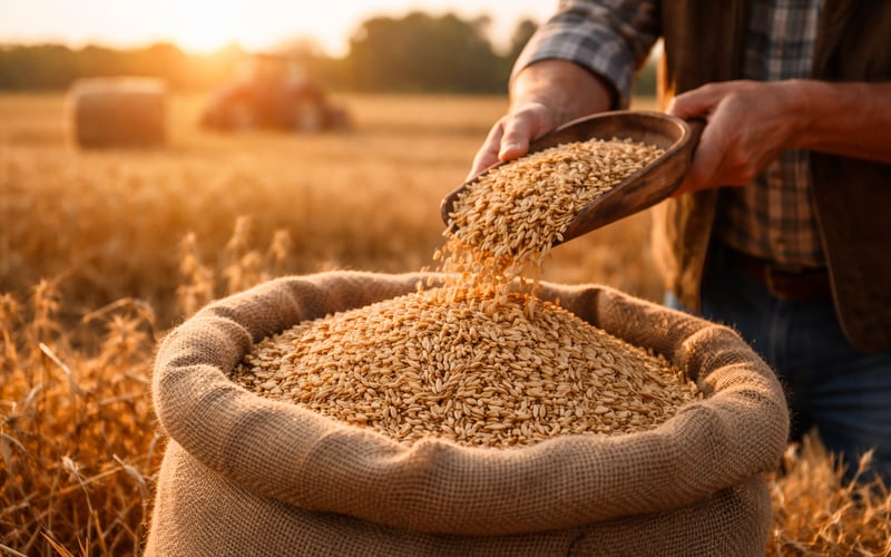 German Feed Oats Hold Steady Around €0.205/kg as Harvest Pressure Fades