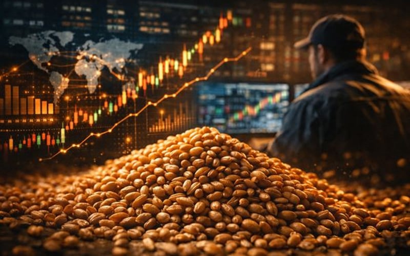 Futures pszenicy rosną w wyniku suszy w USA i popytu z Chin