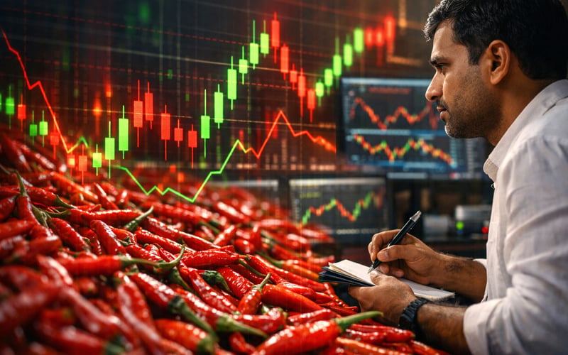 Indian Chilli Prices Hold Firm as Stocks Tighten, Weather Stays Benign