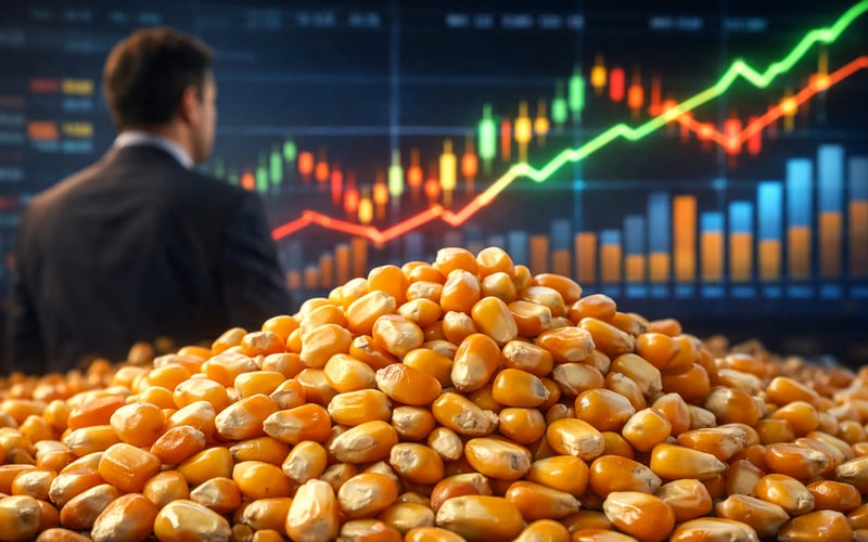 European Corn Supported by Weather Stress as Brazil Lifts Output Outlook