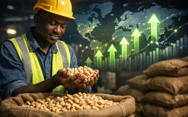 Ghana Turns Cashew Waste into Value as Kernel Prices Hold Firm
