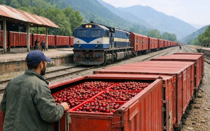 Kashmir Cherry Rail Cargo: Eine verderbliche Schwäche in Marktvorteil umwandeln