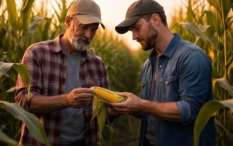 Corn Market Drifts Lower as Heavy US Stocks Clash with Weather Risks