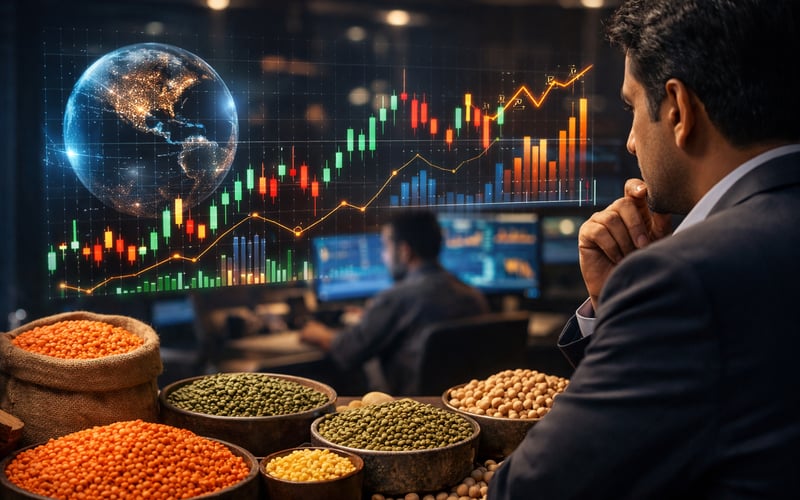 Indian Masoor Firms as Festive Demand Meets Heavy Import Cushion