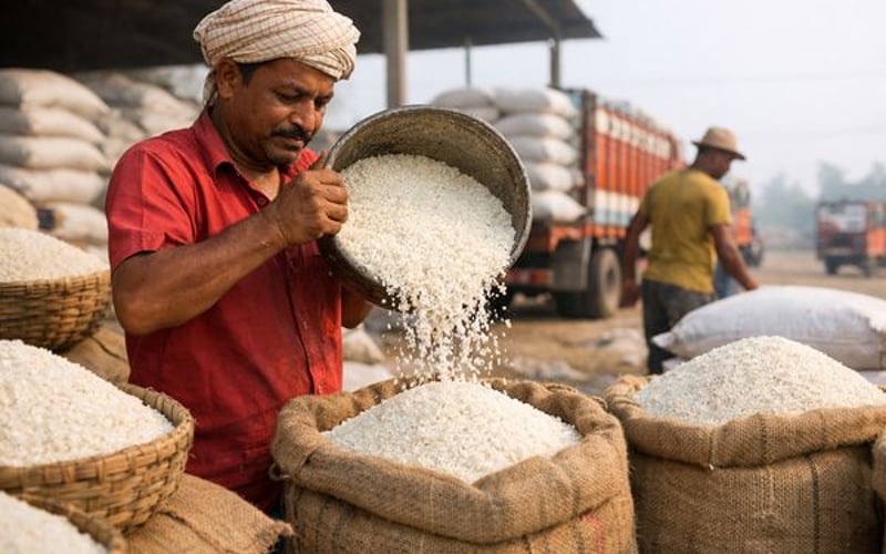 China Regresa por Arroz Roto Indio mientras los Riesgos Logísticos y Climáticos Agitan el Mercado