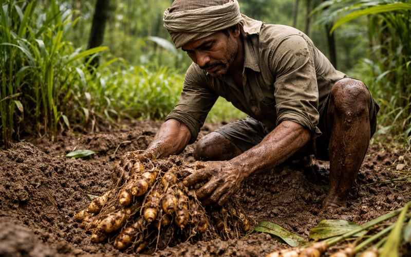 Indian Dried Ginger Steady to Softer as Mandis Signal Supply Comfort