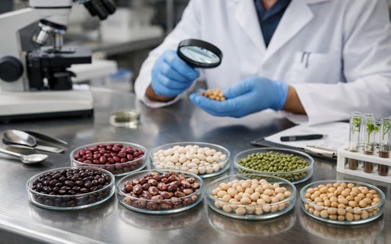 Ceny soi FOB w Chinach pozostają stabilne, podczas gdy premie za produkty organiczne maleją