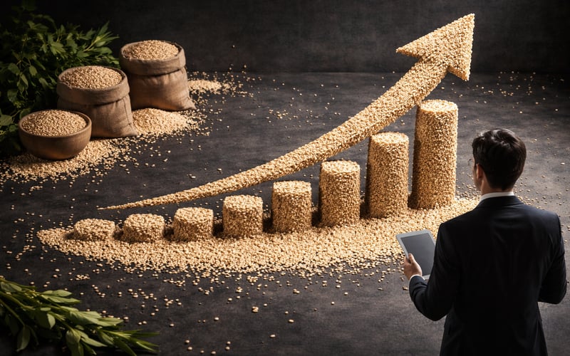 Sesame Market Split: Firm Pakistan, Weather‑Risk India, Stocked China