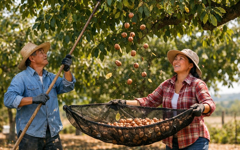 Walnut Kernels Hold Steady as China Export Flows Shift