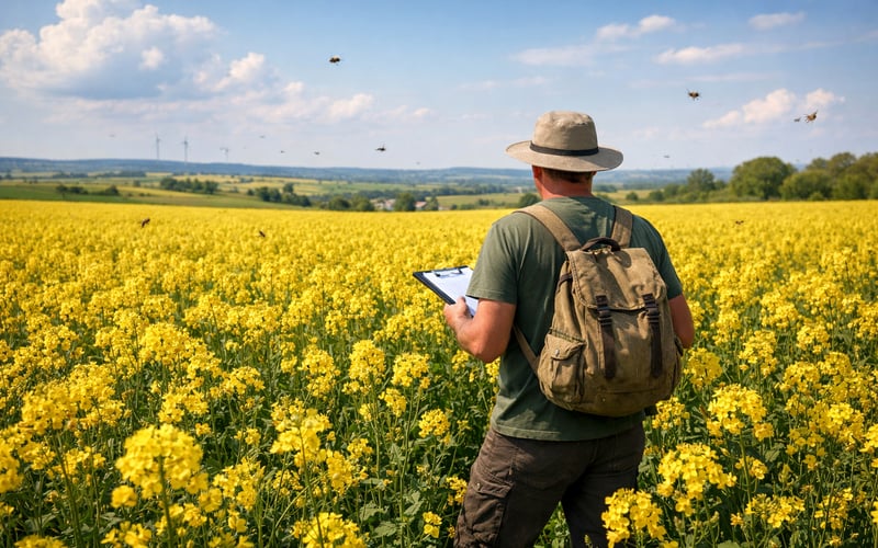 Ukraine Rapeseed Flat as EU Futures Ease from Recent Highs