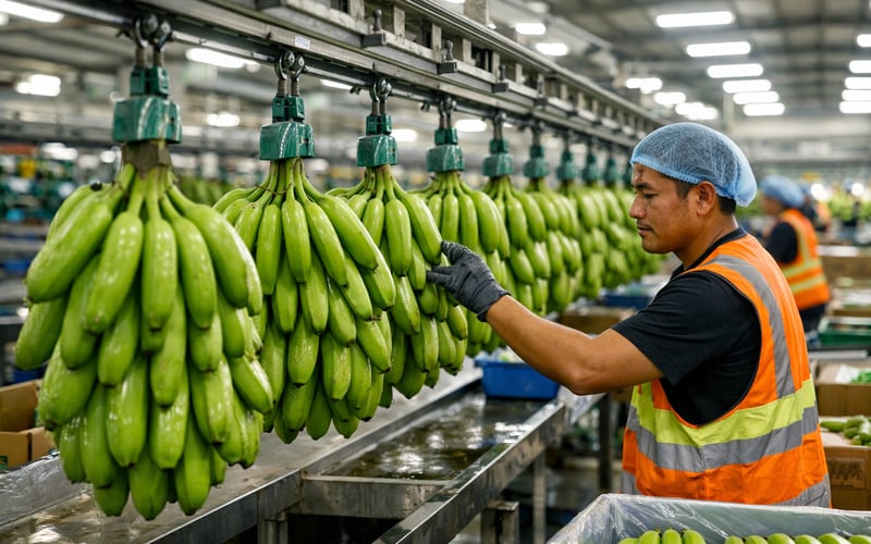 Philippine Banana Exports Rebound as New Disease Technology Enters Trial Phase