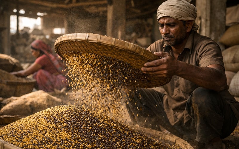 Las semillas de mostaza se mantienen firmes mientras caen las importaciones de aceites comestibles de India