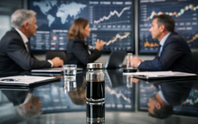 A Alta do Petróleo Cru Acentua: Inversão Aguda e Aumentos de Prêmios de Risco