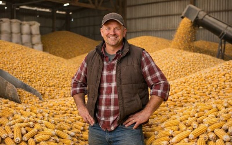 Corn market softens as South American output and stocks swell