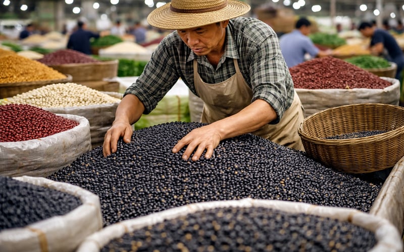 China Black Bean Market Holds Steady on Cost Support and Measured Demand