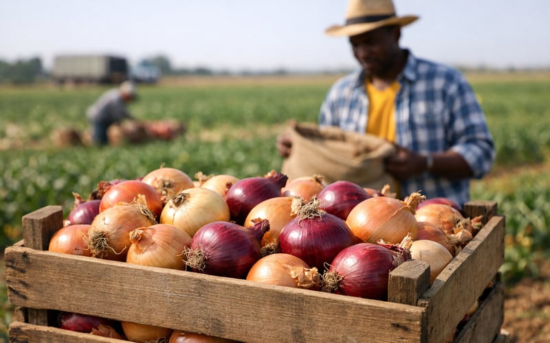 Moroccan Onion Exports Return to Africa but Rosso Bottlenecks Cap Upside