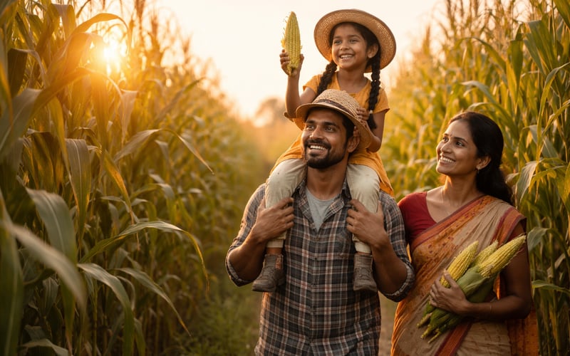 Indian Corn FOB New Delhi Firms on Weather Risk and Tight Global Balance