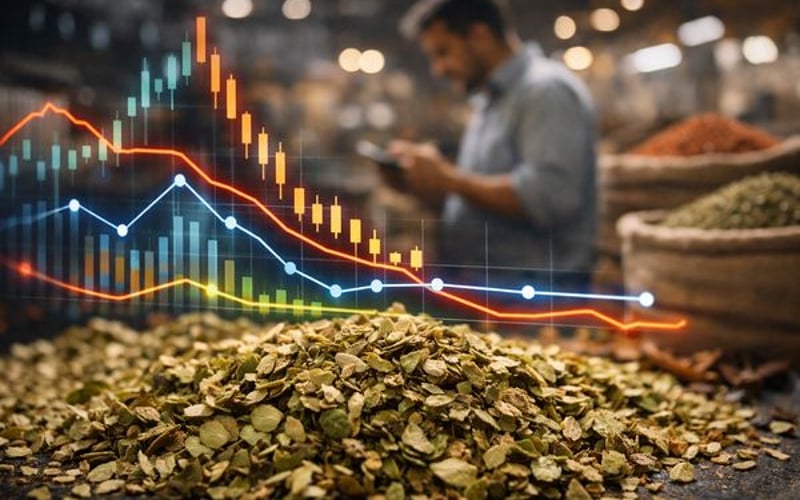 Indian Organic Oregano FOB Delhi: Prices Flat as Heat Builds