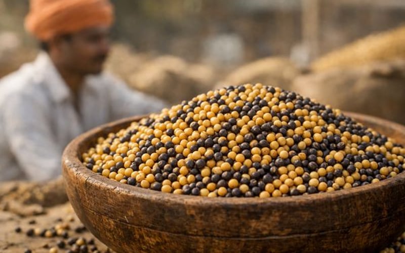 Sementes de Mostarda Sob Pressão com Queda do Petróleo Cru e Aumento das Chegadas Indianas