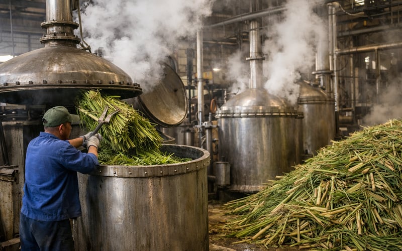 Egyptian Lemongrass FOB Cairo Edges Higher as Freight and Fertiliser Risks Mount