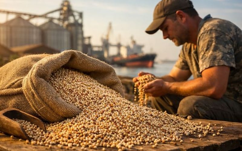Sorgo Ucraniano: Preços Estáveis em Odesa Sob Pressão Competitiva Global