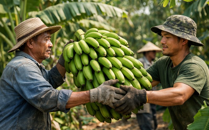 Banana Market: Stable Chips Prices Amid Expanding Asian Fruit Supply