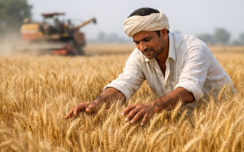 Surenchère de blé indien face à une contraction des équilibres mondiaux