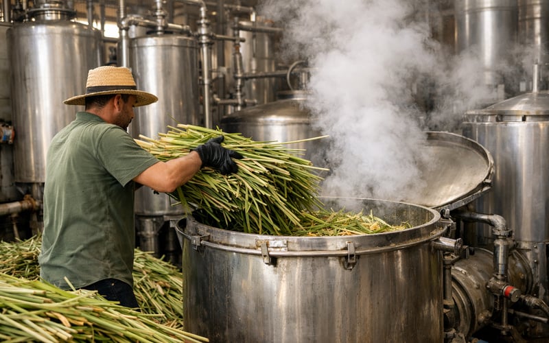 Egyptian Lemongrass FOB Cairo Edges Lower as Heatwave Meets Stable Export Demand
