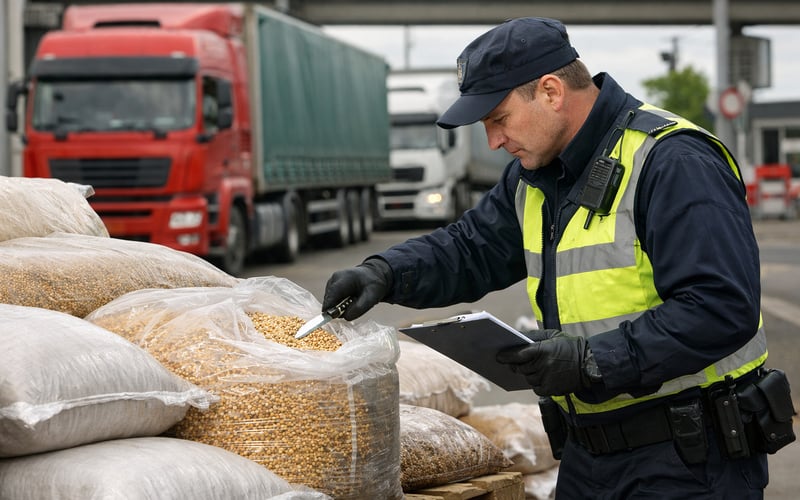 Interdiction unilatérale polonaise sur les importations agricoles ukrainiennes : durcissement des flux régionaux de céréales et d’oléagineux